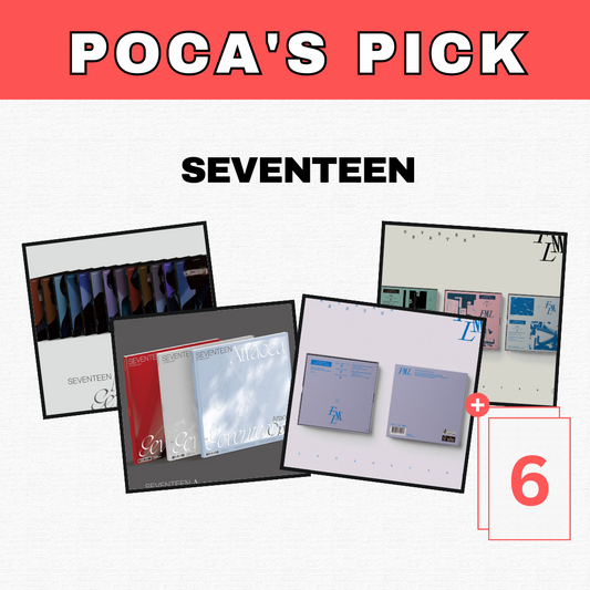 [POCA'S PICK] SEVENTEEN 4CD SET [SURPRISE PCs included]