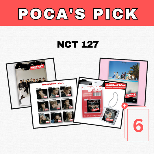 [POCA'S PICK] NCT 127 4CD SET [SURPRISE PCs included]